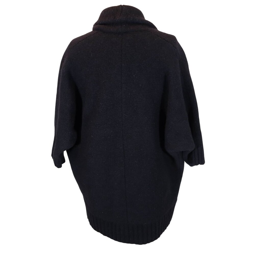 POLO RALPH LAUREN Chunky Oversize Merino Wool Cashmere Open Cardigan Sweater XS - Picture 3 of 6